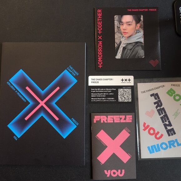 TXT - The Chaos Chapter: Freeze YOU VERSION (The 2nd Album) W/POSTER AND YEONJUN - Picture 3 of 5